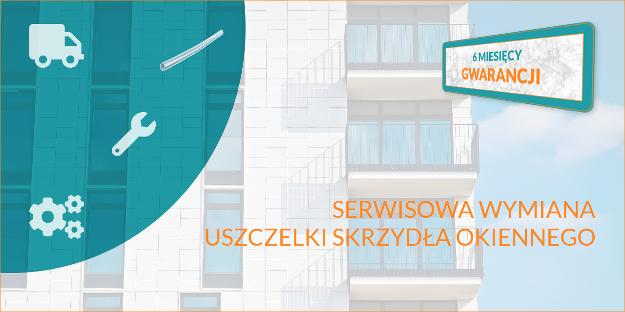 Bydgoski SERWIS Okien Drzwi i Rolet - Cennik napraw, konserwacji i serwisu okien - SERWISOWA WYMIANA USZCZELKI SKRZYDŁA OKIENNEGO